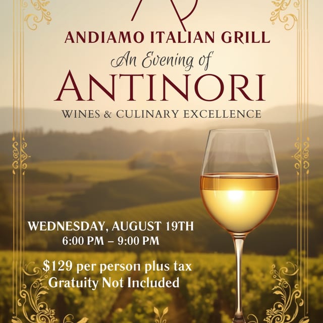 ANTINORI Wine Pairing Dinner