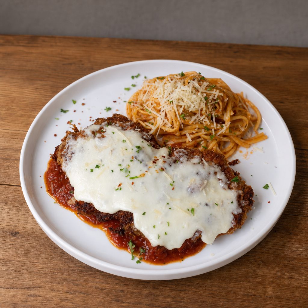 C Chicken Parmesan.