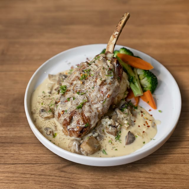 C Veal Chop.