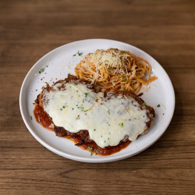 C Chicken Parmesan.